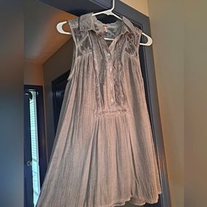 Free People sleeveless shirt Size Small